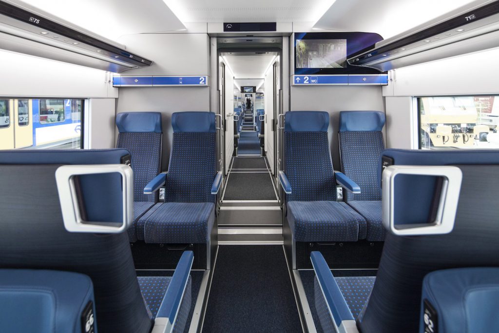 Le Giruno, le futur train à grande vitesse des CFF qui sera plus accessible pour les seniors et les personnes à mobilité réduite dès 2019. 
