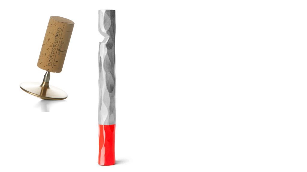 Espaces du design. Décapsuleur Totem par Superlife. Tire-bouchon Pop