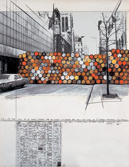 Exposition Christo, ING Art Center, Bruxelles © Christo