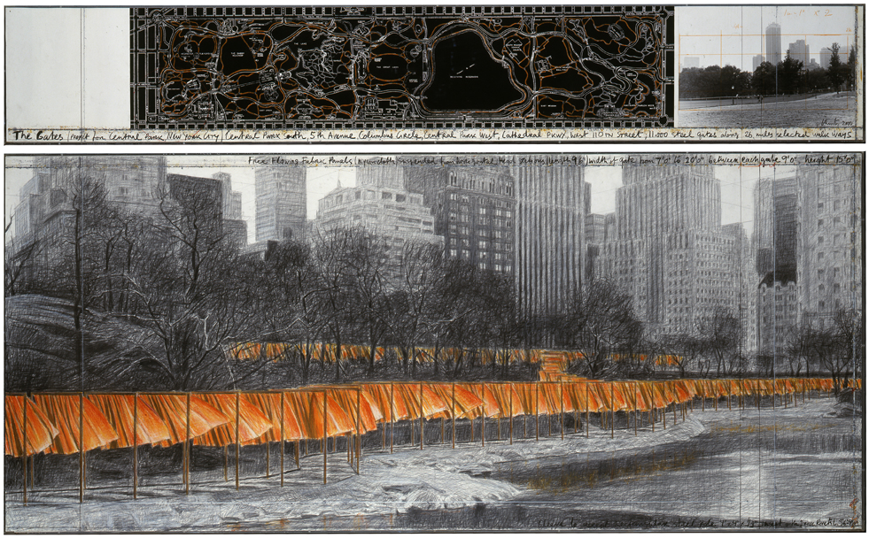 Exposition Christo, ING Art Center, Bruxelles © Christo