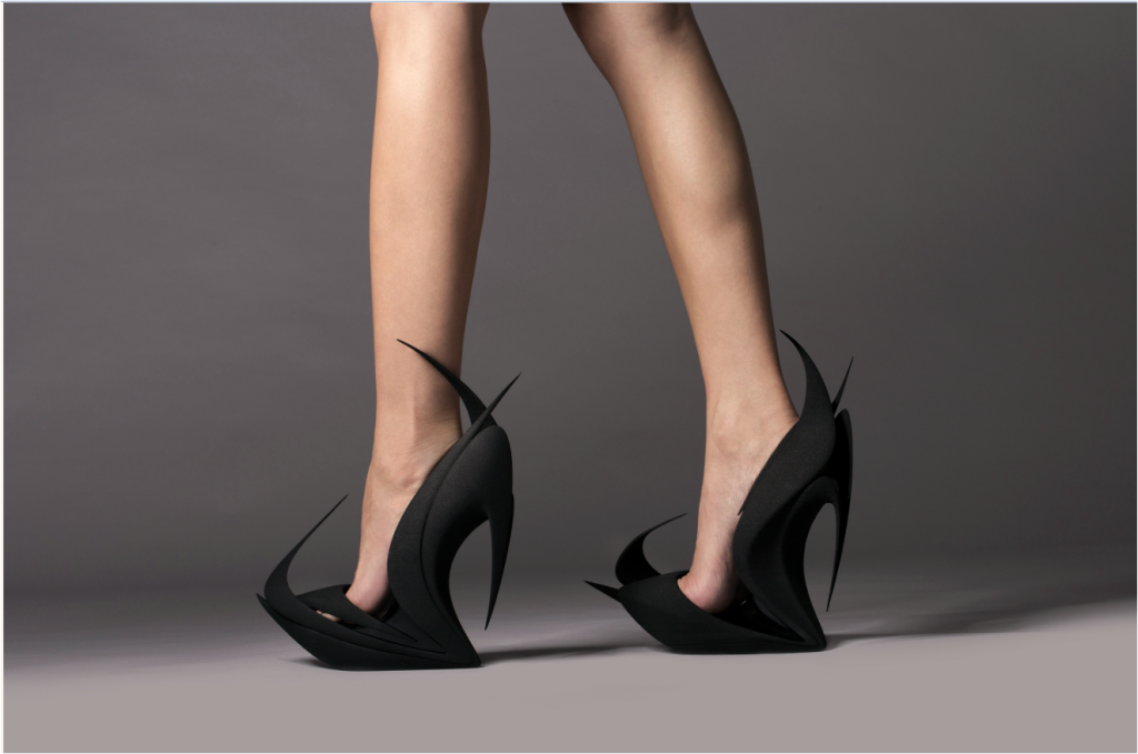 Zaha Hadid et la mode © United Nude