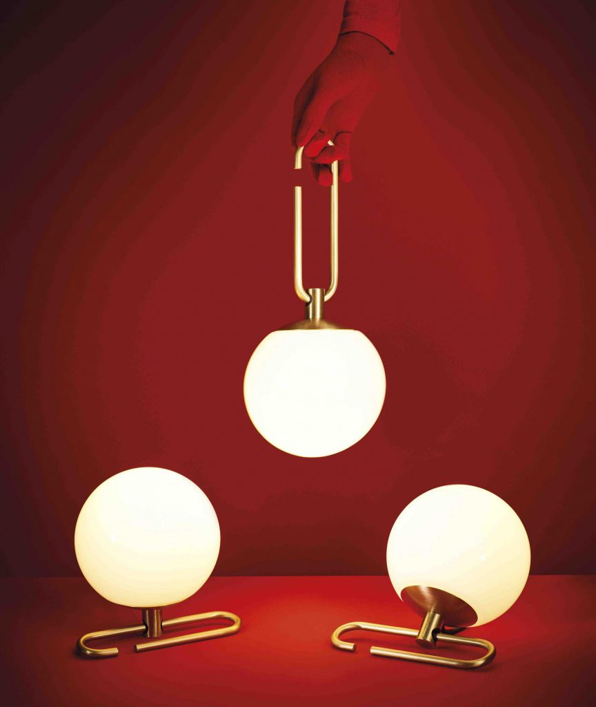 cadeau de Noël design. Lampe nh1217 dessinée par Neri & Hu pour Artemide