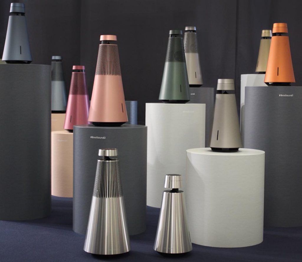 cadeau de Noël design. Enceinte BeoSound de Bang&Olufsen
