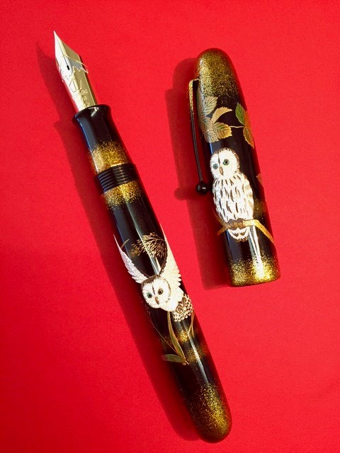 cadeau de Noël design. Stylo Plume Namiki, Brachard
