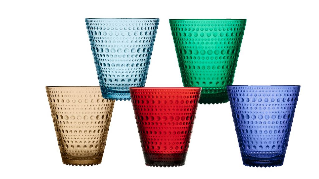 Verre Kastehelmi de Oiva Toikka. Iitala