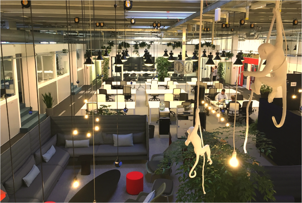 A Lausanne le plus grand espace de coworking de Suisse.