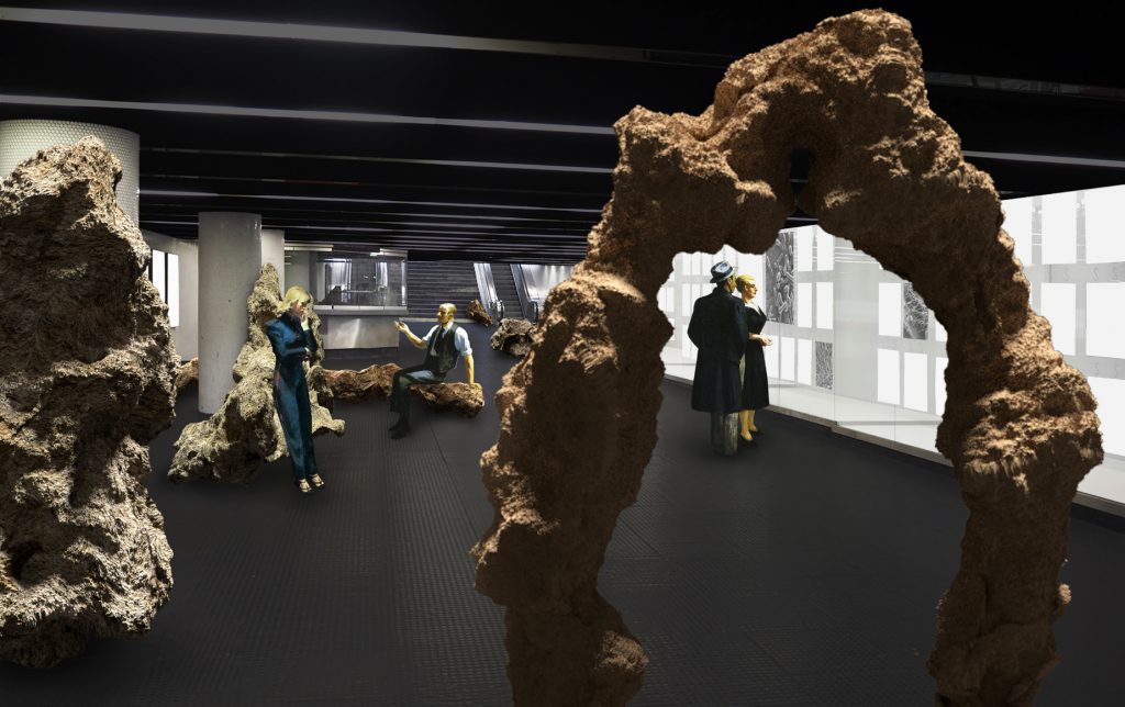 Passage Saint-François. Lausanne Jardin 2018