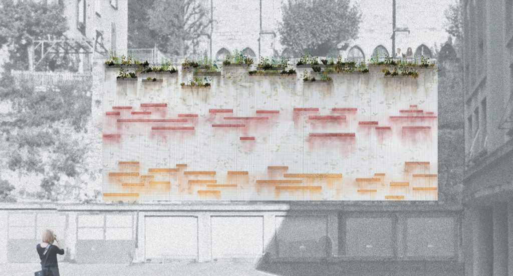 Soutènement de Saint-Paul. Lausanne Jardin 2018