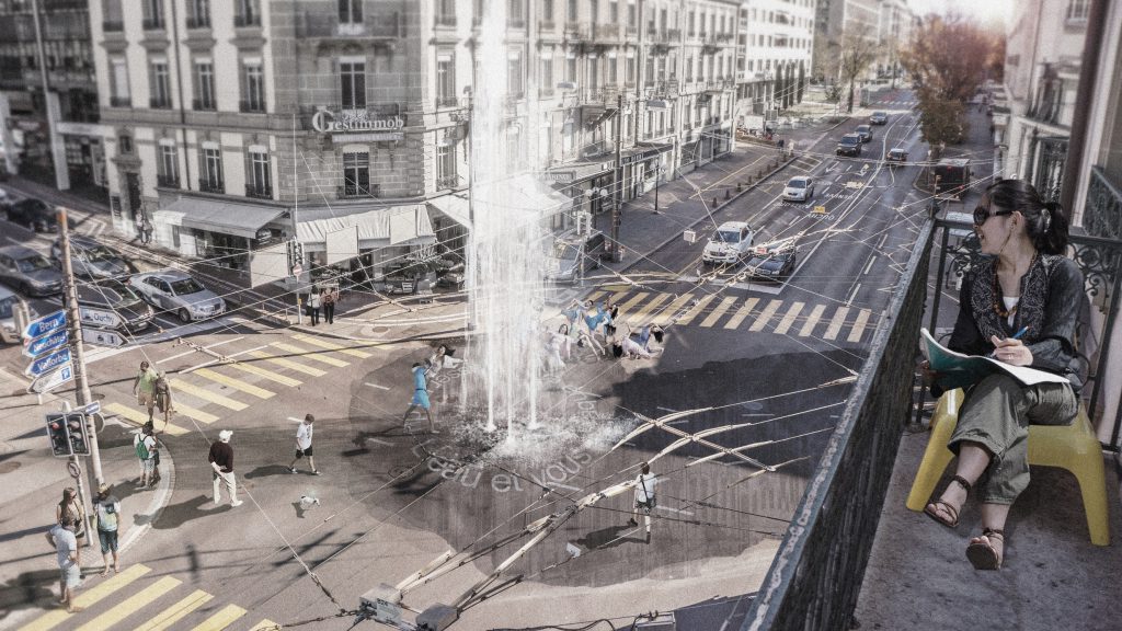 Croisée de Georgette. Lausanne Jardin 2018