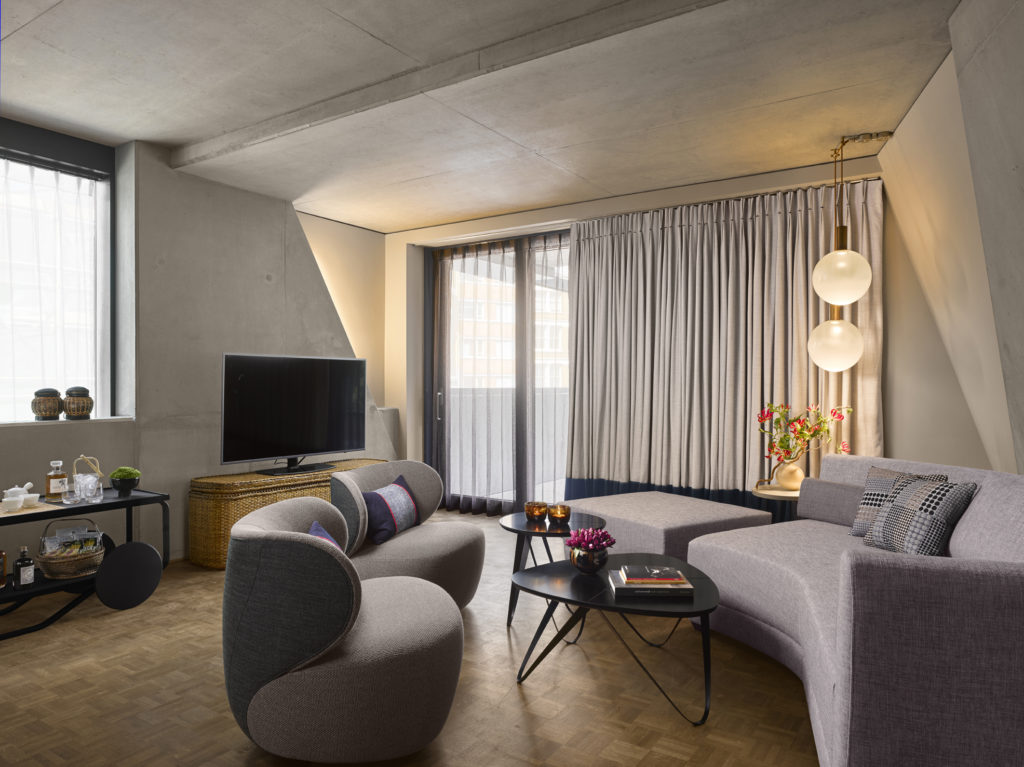Hôtel design original Genève. Nobu. Londres