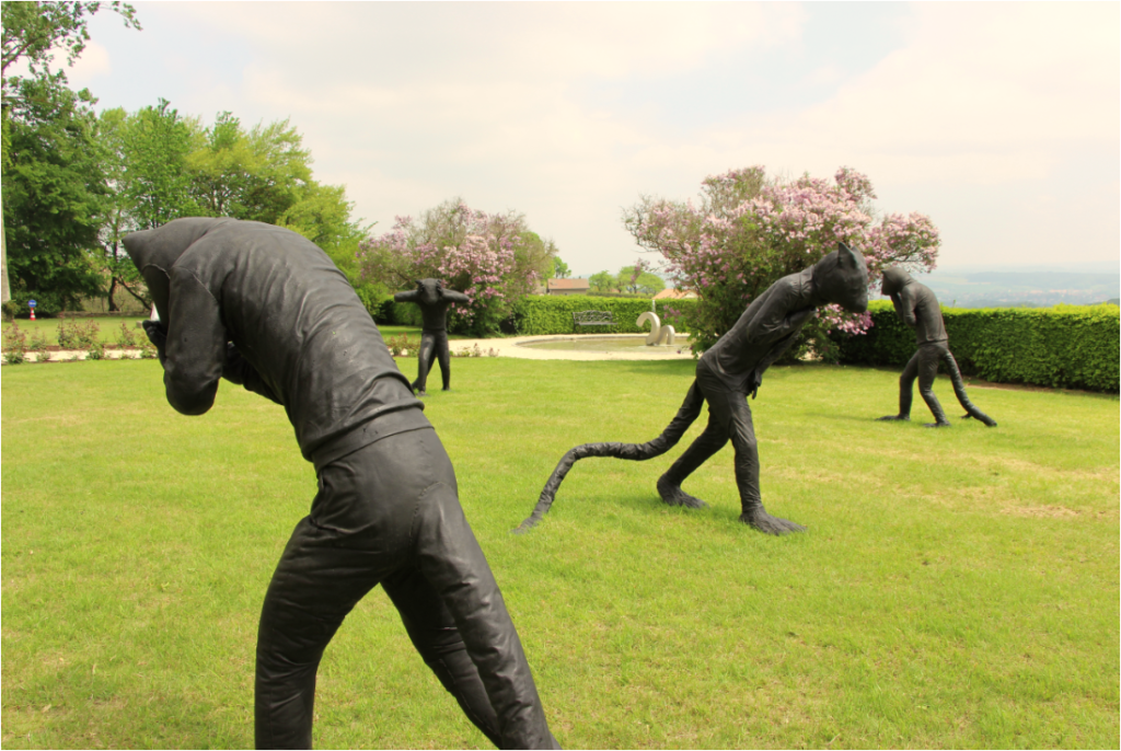 Jardins du Château du Vullierens, Floralis. Laura Ford. Espaces contemporains.
