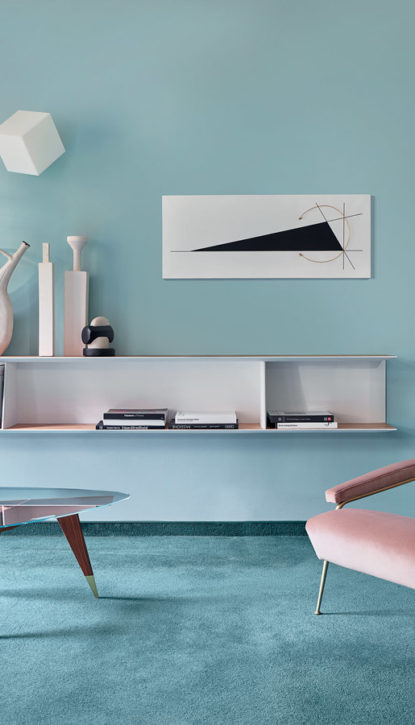 Les meubles et accessoires décoratifs de Gio Ponti. Heritage, Molteni