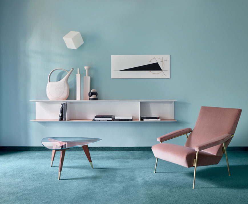 Les meubles et accessoires décoratifs de Gio Ponti. Heritage, Molteni