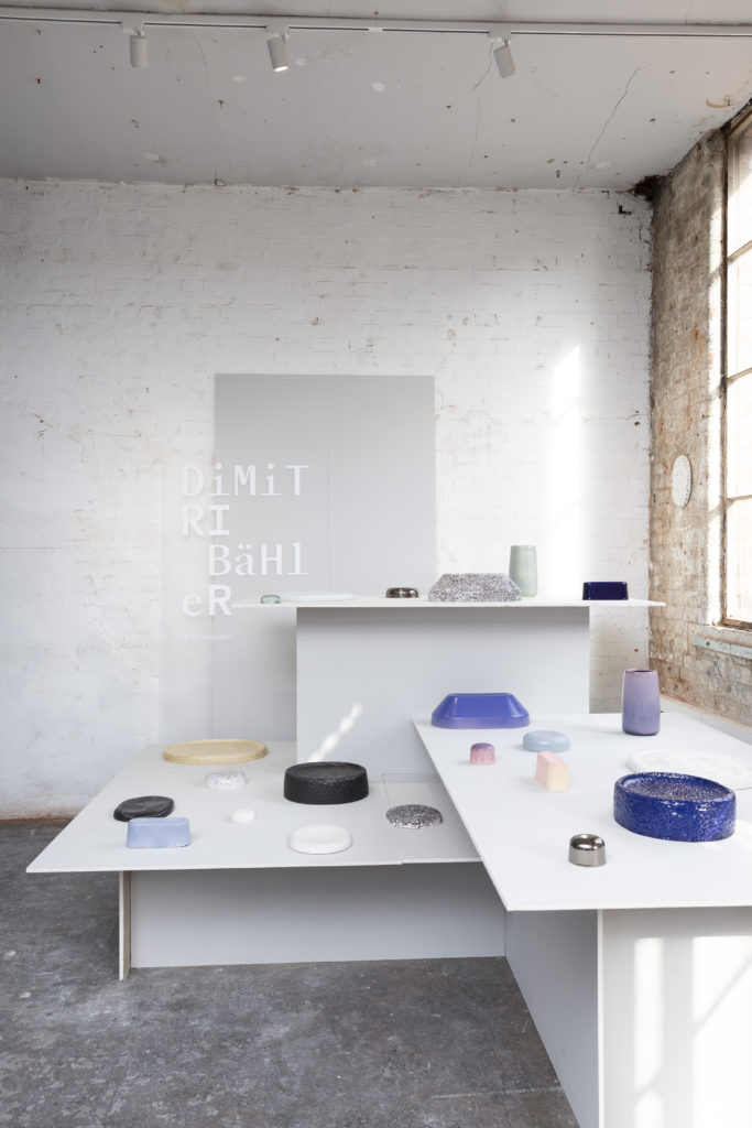 VPTC by Dimitri Baehler, exhibition Design Switzerland at London designjunction