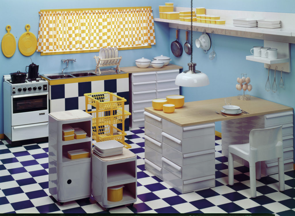 Couleurs vintage. Nuancier psychédélique des années soixante-dix, septante, seventies. Kartell