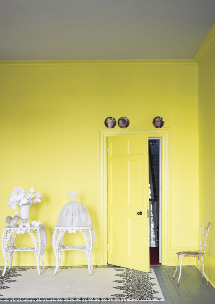 Peinture, décoration, couleur unie, total look et monochrome