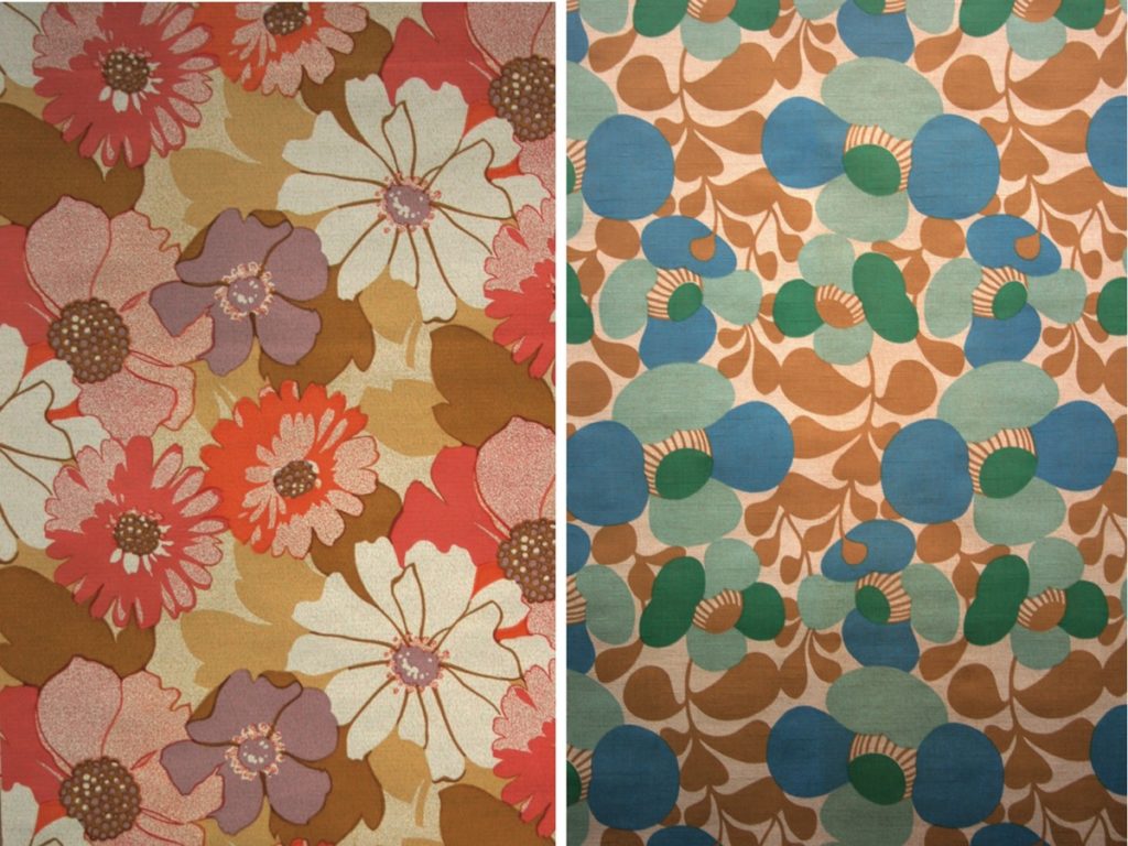 Couleurs Vintage. Nuancier sixties, années soixante. Vintage Wallpapers