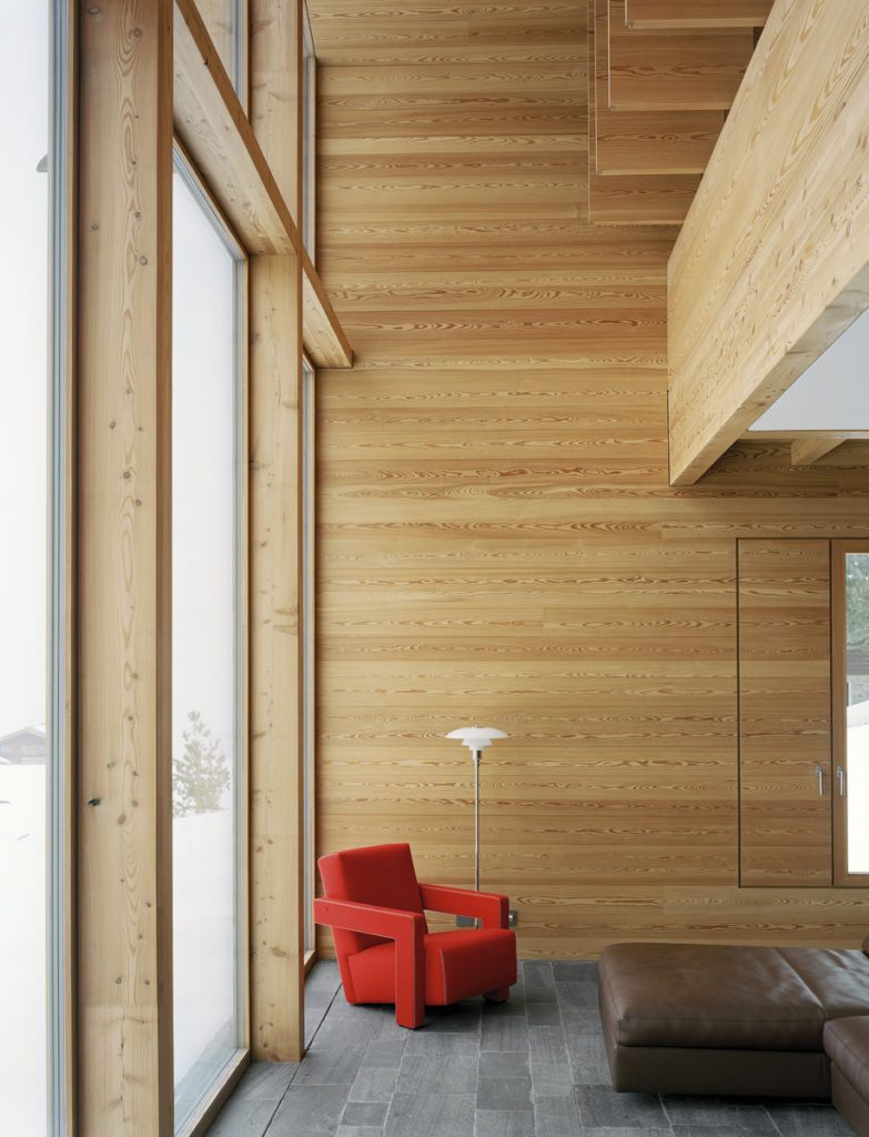 Les plus beaux chalets qui font entrer la lumière. Grandes baies vitrées