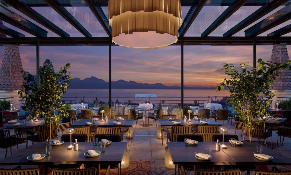Le Sky Lounge, hôtel Royal Savoy