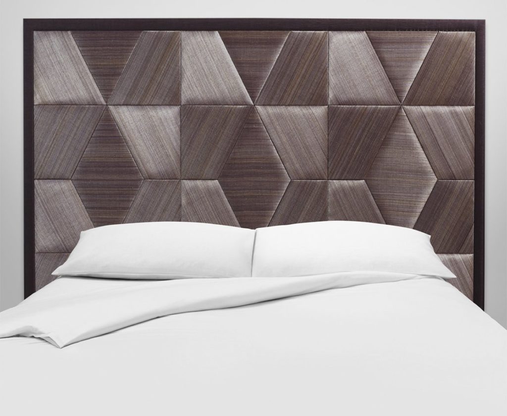 Tête de lit originale sur mesure créé par un designer décorateur
