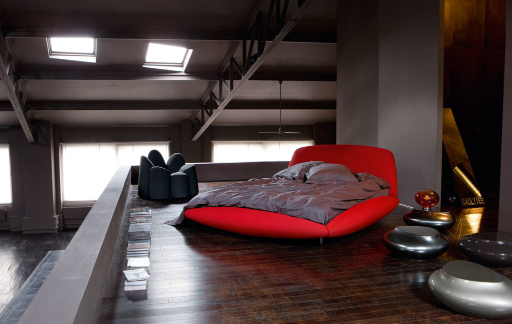 Modèle de lit contemporain et original