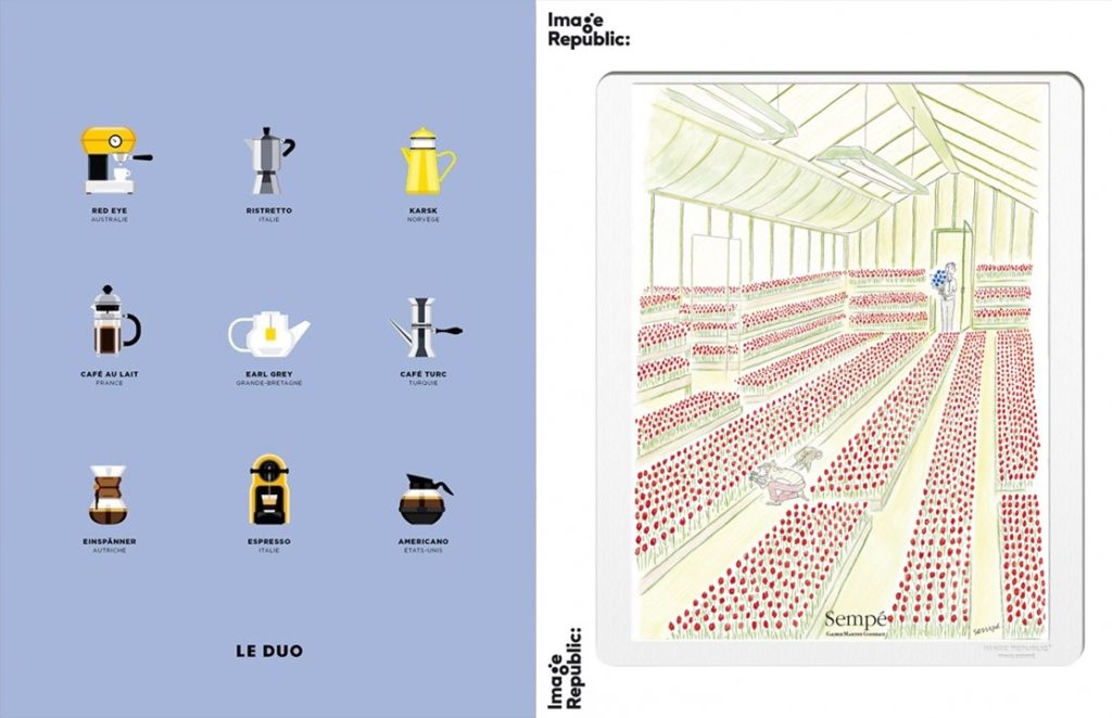 Affiches et posters d’artistes, de designers, de graphistes et d’illustrateurs modernes et contemporains.