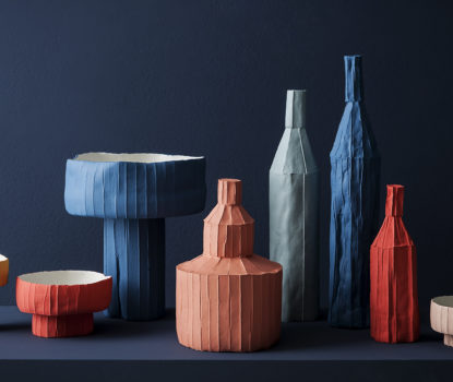 Vase en céramique design contemporain