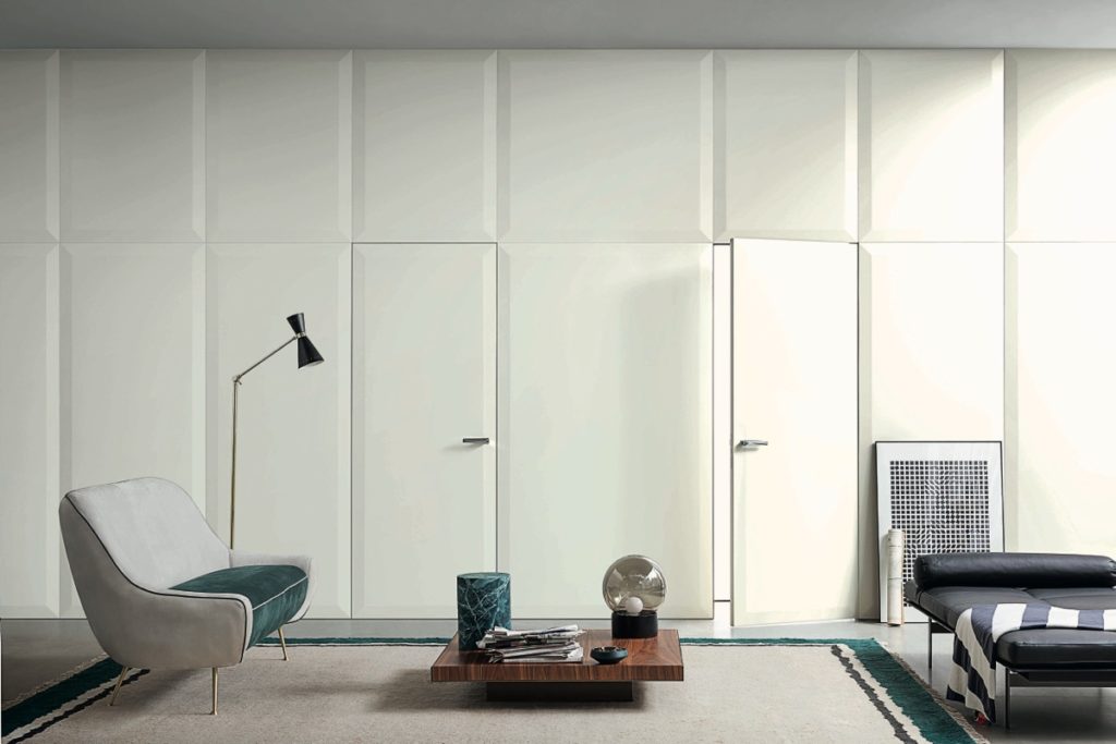 Mur en bois, panneaux boiserie, décoration contemporaine