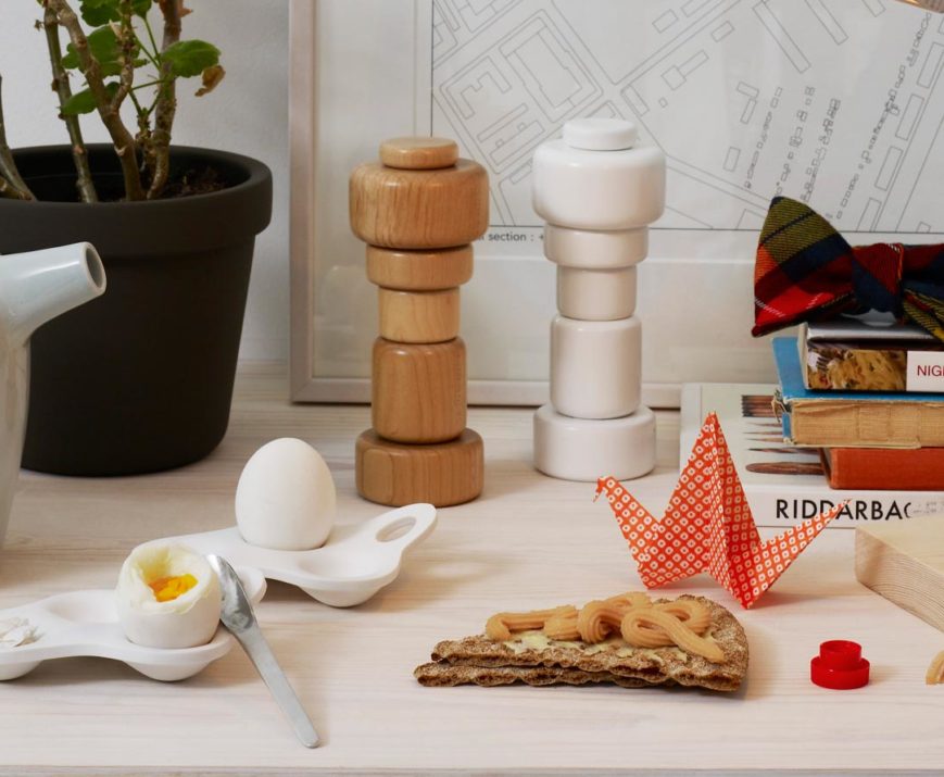 Des pièces design, originales et sculpturales conçues pour le sel et le poivre