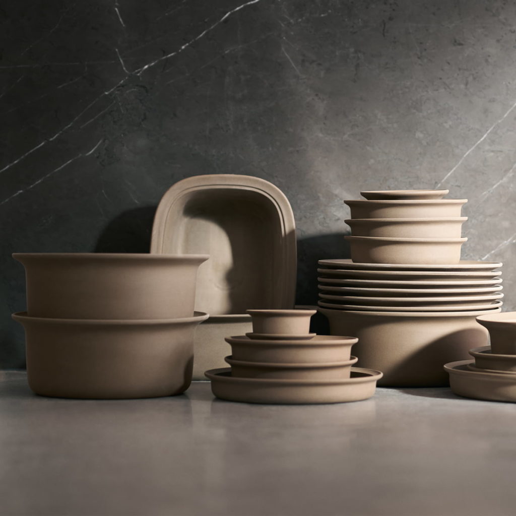 Cuisine, solutions design et écologiques. Contenants Ildpot, FDB Møbler