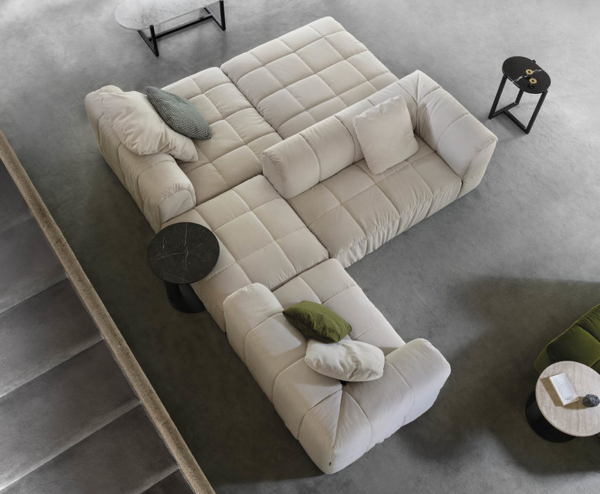 Canapé minimaliste chic haut de gamme et best-seller indémodable