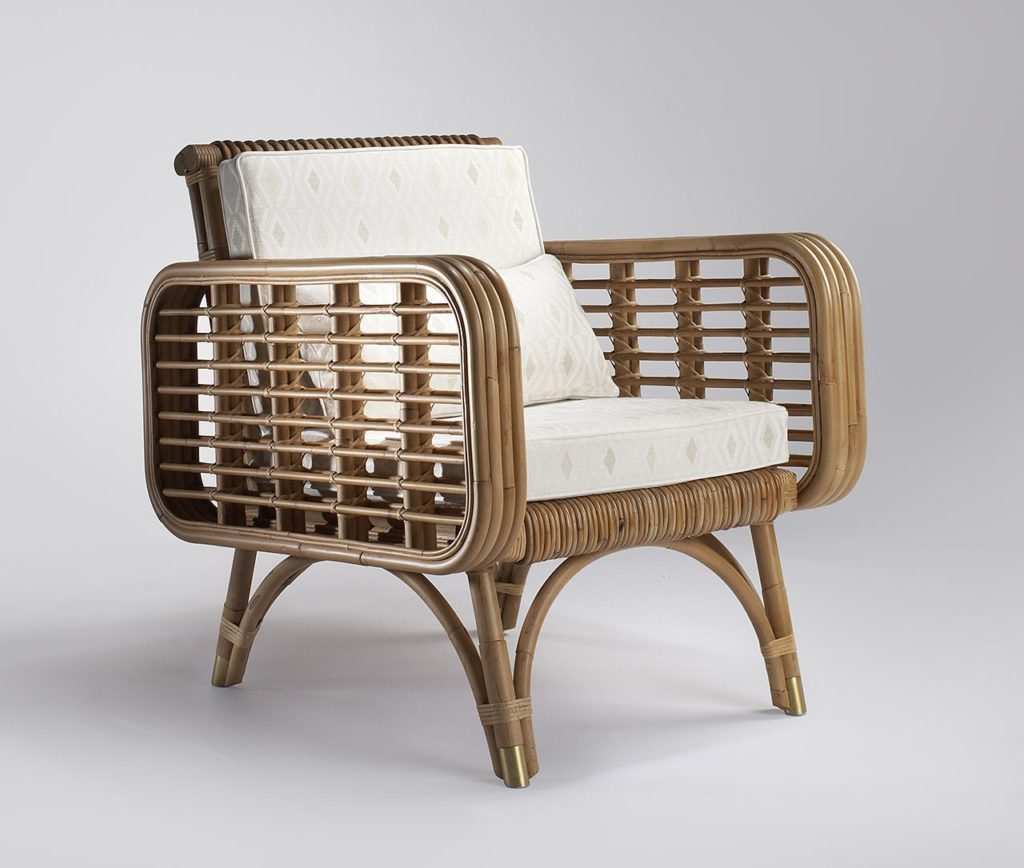 Meuble, fauteuil inspiré des seventies et pour créer une décoration des années 70,