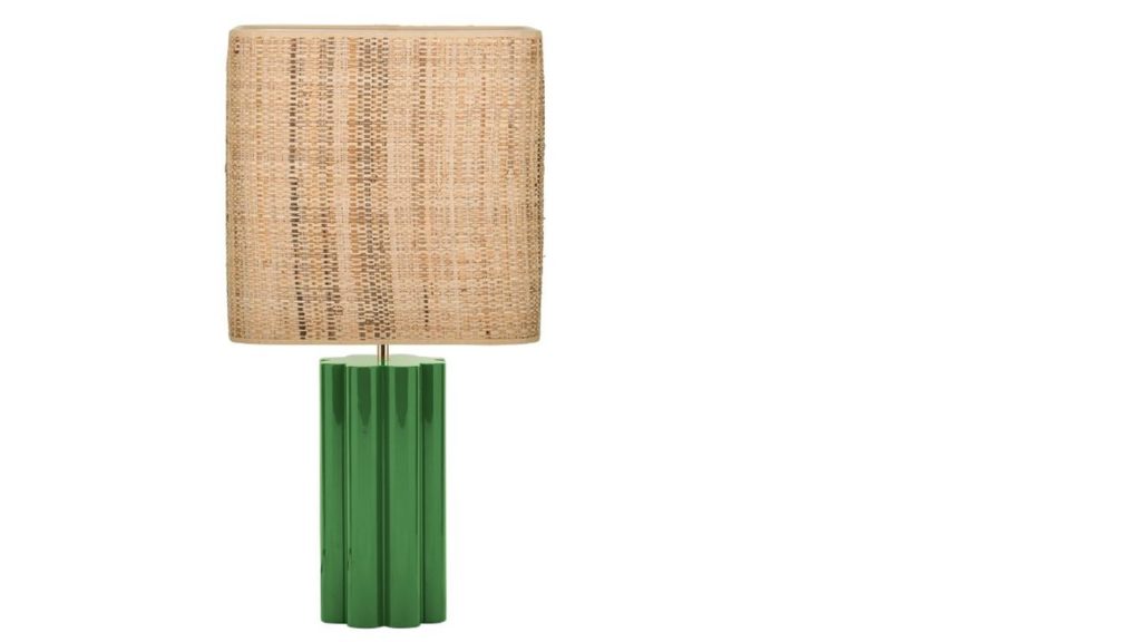 Accessoire, lampe inspirée des seventies et pour créer une décoration des années 70