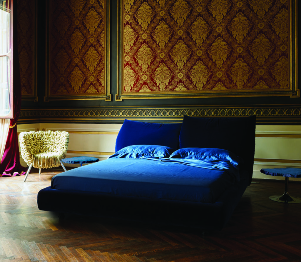Lit et chambre de luxe