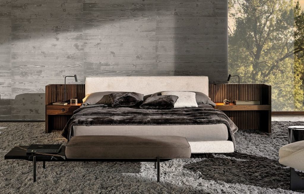 Lit et chambre de luxe