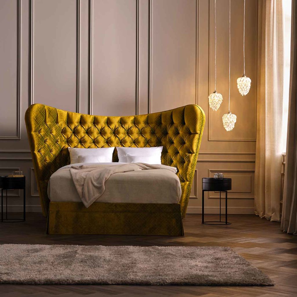 Lit et chambre de luxe