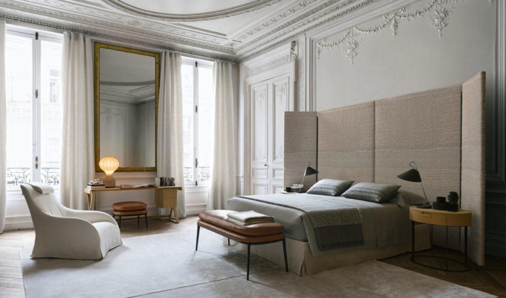 Lit et chambre de luxe
