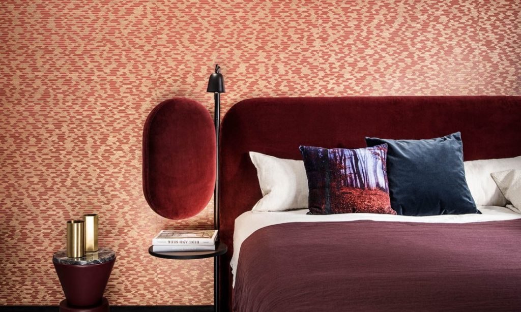 Lit et chambre de luxe