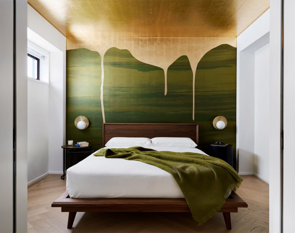 Lit et chambre de luxe