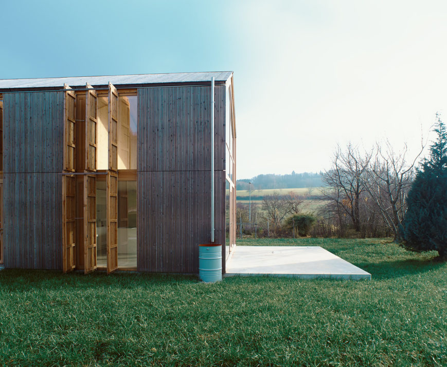 Une nouvelle approche de la maison modulaire en bois.