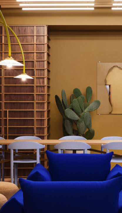 Choisir une peinture de salon. Exemple de bonne couleur.