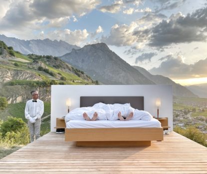 Suisse: des chambres d'hôtes à ciel ouvert insolites.