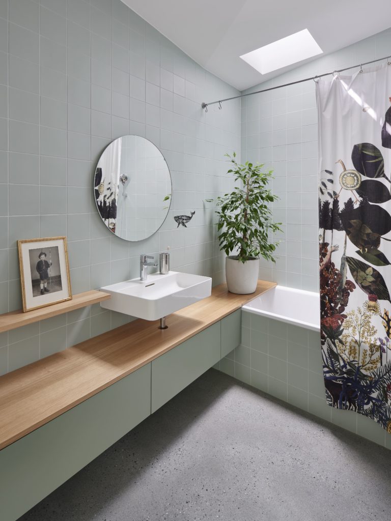 Les nouvelles couleurs de la salle de bain