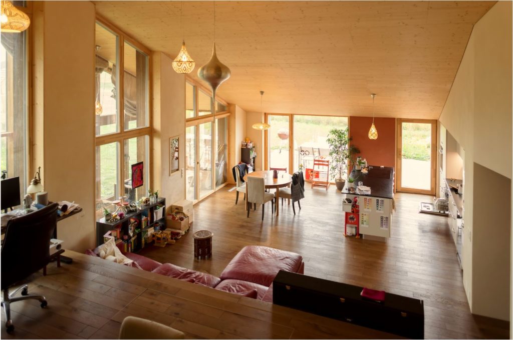 maisons automnes en Suisse