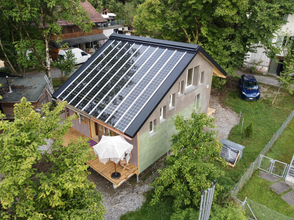 maisons automnes en Suisse