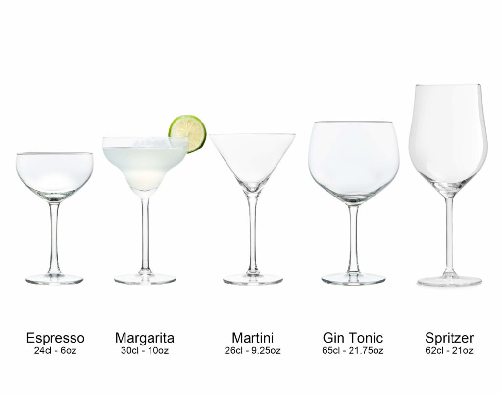 Verres à cocktails design pour le Spritz