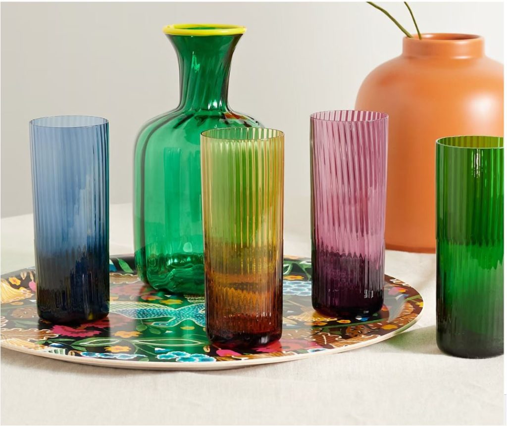 Verres à cocktails design.