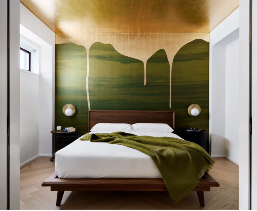 Une chambre de luxe à la maison