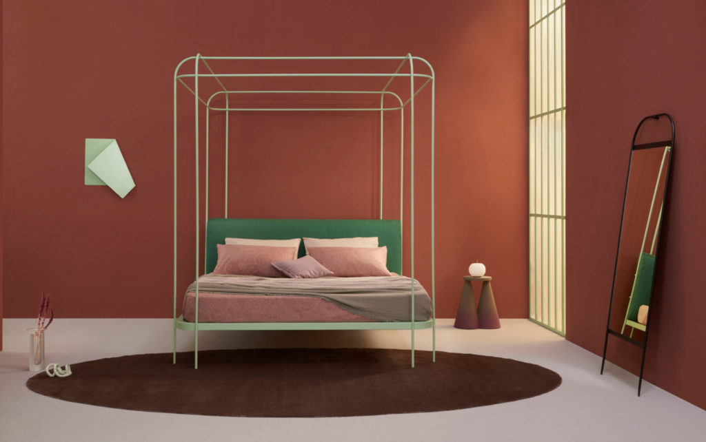 Chambre et lit de luxe, moderne et contemporain