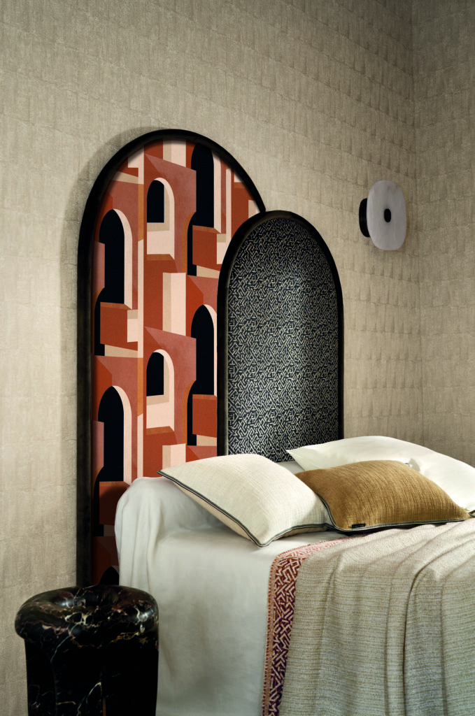 Chambre et lit de luxe, moderne et contemporain